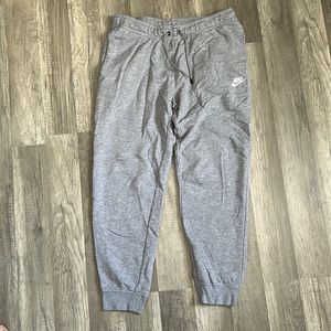 Kids large Nike grey joggers